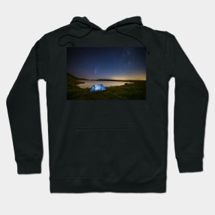 Comet NEOWISE over Llyn y Fan Fawr, Brecon Beacons Hoodie